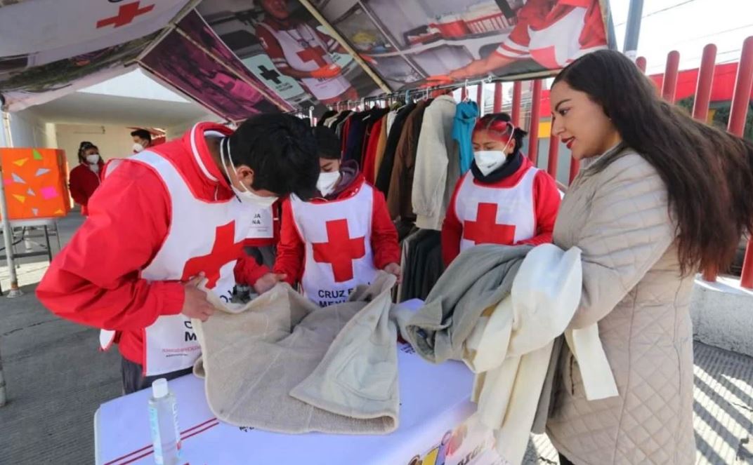 Arranca programa «Cruz Roja Te Abriga» en Toluca