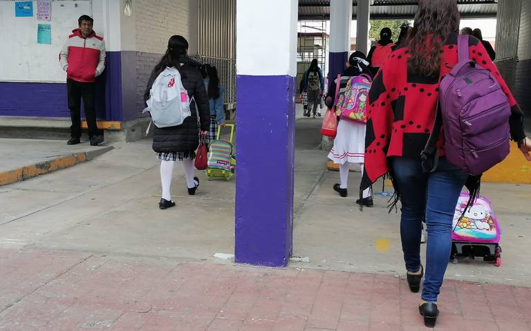 Este lunes inició el horario de invierno en las escuelas primarias de Tlaxcala