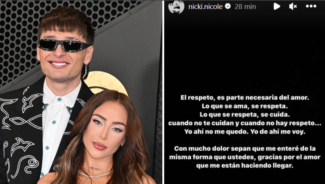 ¿Peso Pluma y Nicki Nicole terminaron su relación?