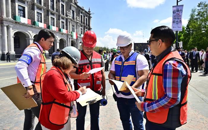 Realizan Primer Simulacro Nacional 2025