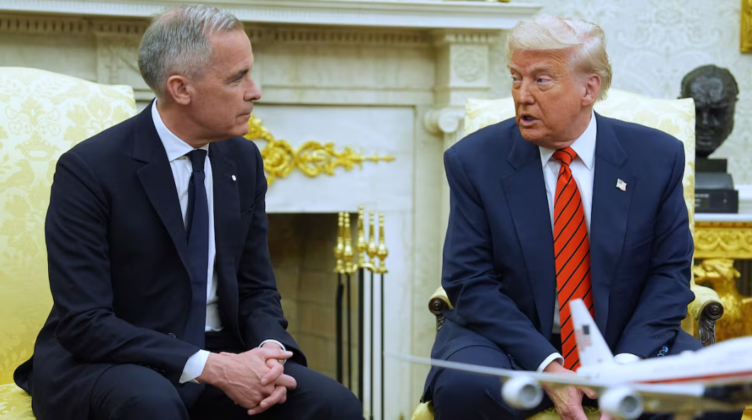 “Canadá no está en venta”: primer ministro Mark Carney rechaza en primer encuentro con Trump