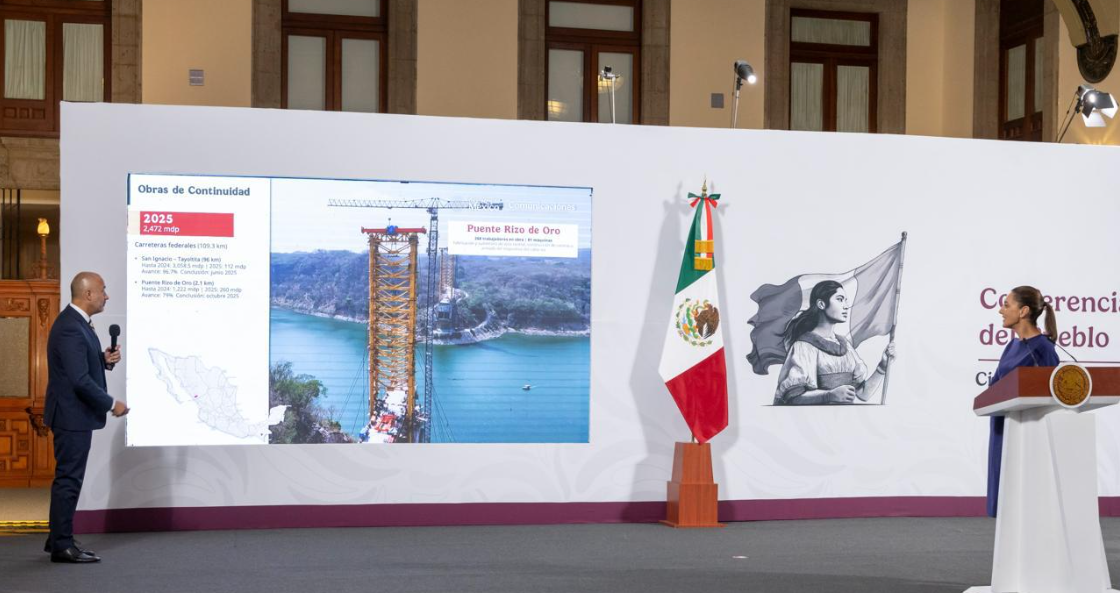 Programa de Infraestructura Carretera con una inversión de 56 mil 549 mdp