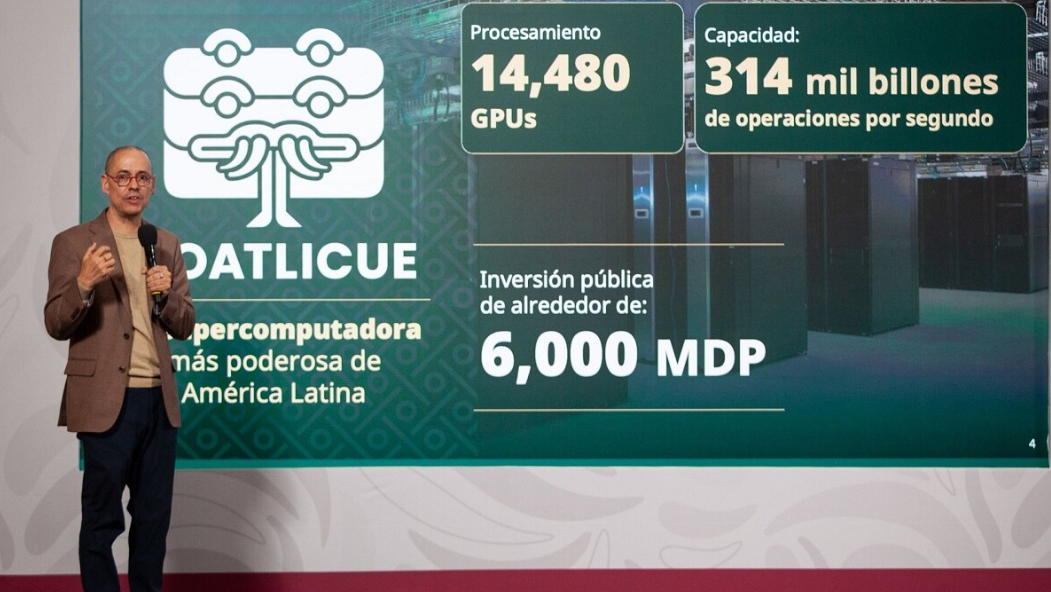 La nueva supercomputadora Coatlicue costará 6,000 millones de pesos