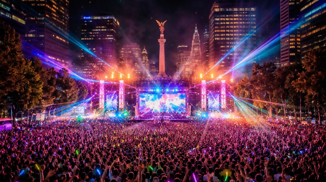 Ciudad de México recibirá 2026 con la fiesta electrónica «más grande del mundo»