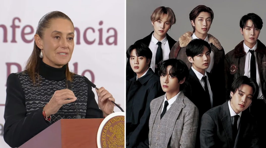 Sheinbaum manda solicitud diplomática a Corea para pedir más conciertos de BTS