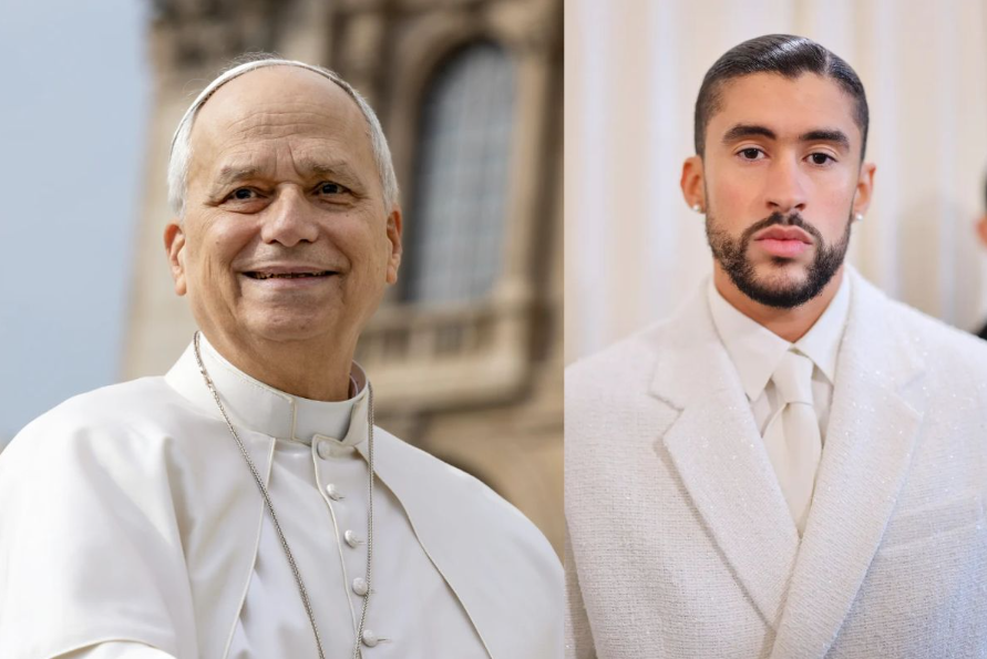 El Papa León XIV se reunió con Bad Bunny en el Bernabéu